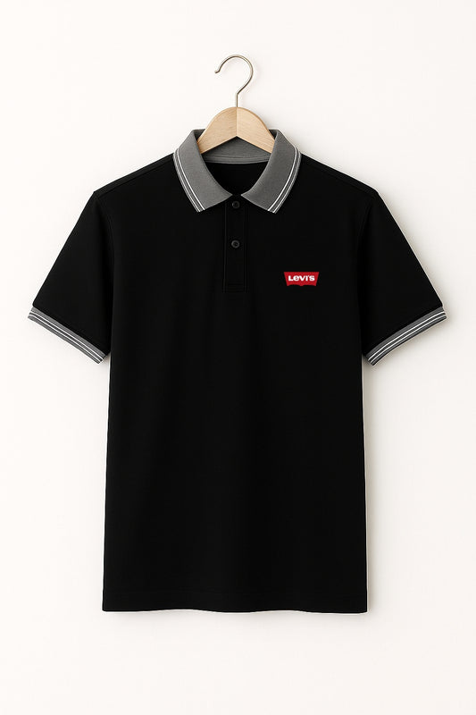 Levi's Polo T-shirt for Men (Black)