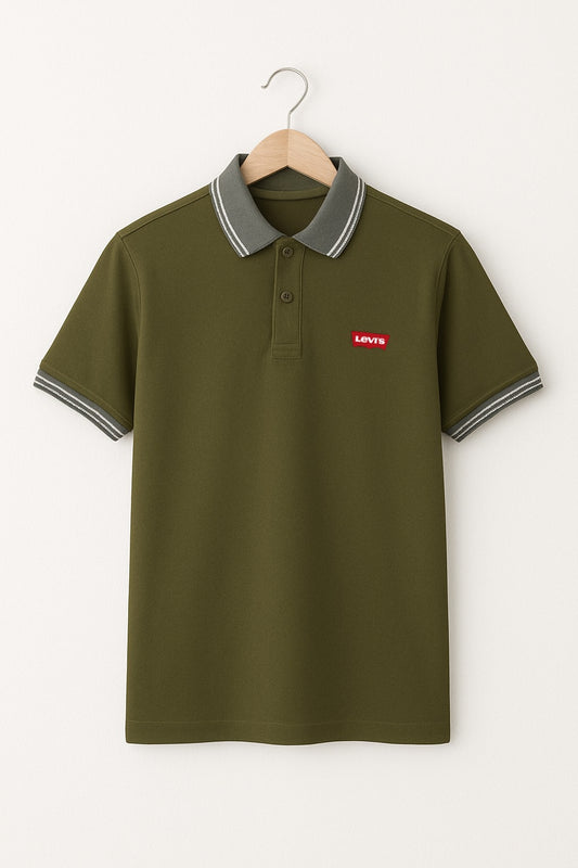 Levi's Polo T-shirt for Men (Olive Green)